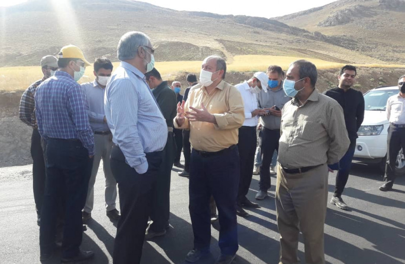 بازدید استاندار محترم استان کردستان از پروژه صلوات آباد 